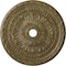 Ekena Millwork Palmetto Medallion (Canopies up to 7 5/8"), 31 1/2"OD x 3 5/8"ID x 1 3/4"P, Mississippi Mud Crackle CM31PMMMC - alternate 1